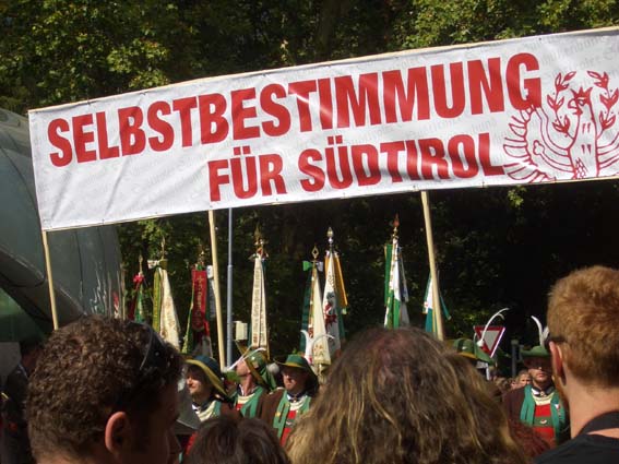 Selbstbestimmung für Südtirol